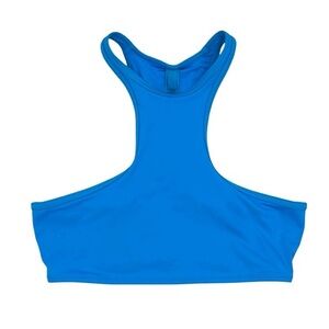 Skims Recycled Swim High Neck Racerback Top Size Small